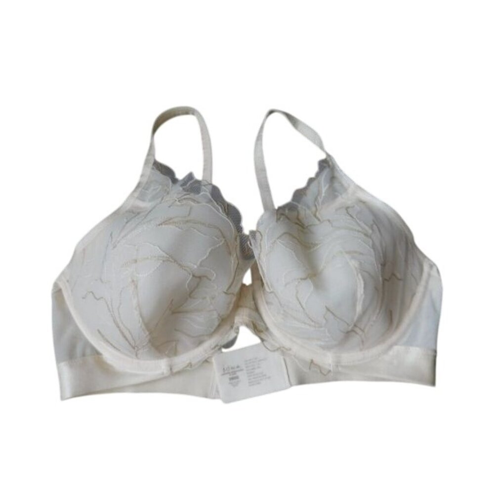 Soma Size 38DD Linework Embroidered Plunge Bra